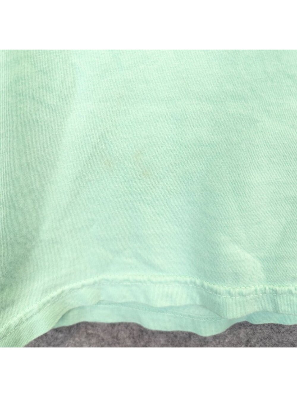 Buc-ees Happy Camper Womens Size XL T-Shirt Mint Green Beaver Graphic - Picture 4 of 9